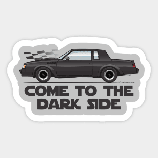 Dark side Sticker